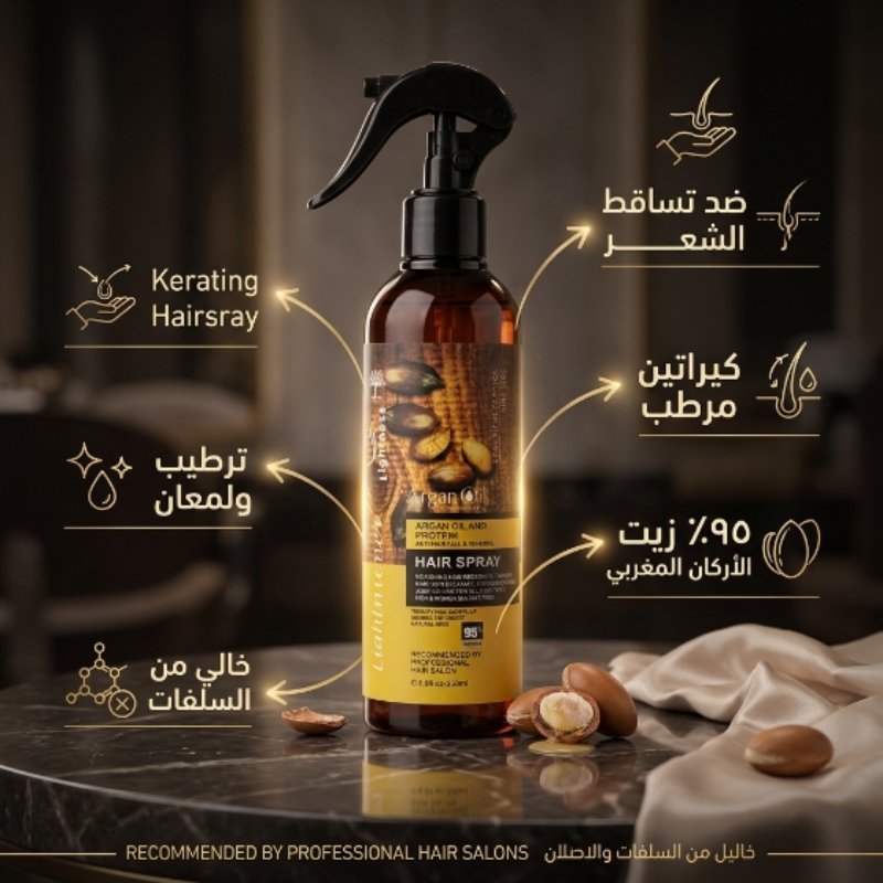 مكونات بخاخ أرجان لايتنس