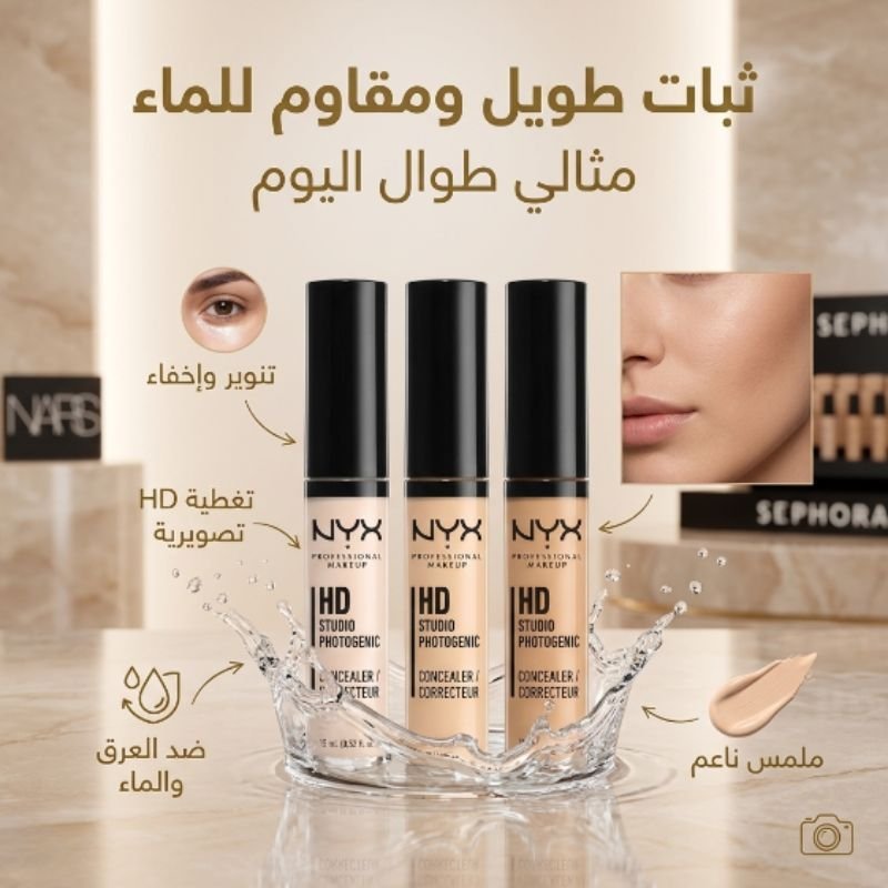 طريقة تطبيق خافي العيوب