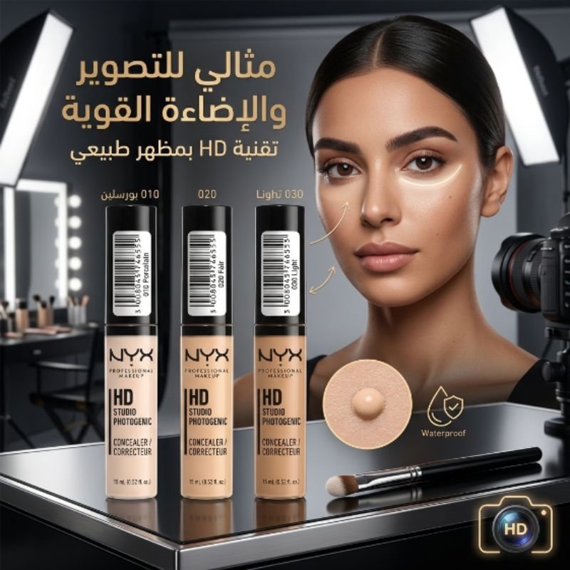 تطبيق خافي العيوب تحت العين