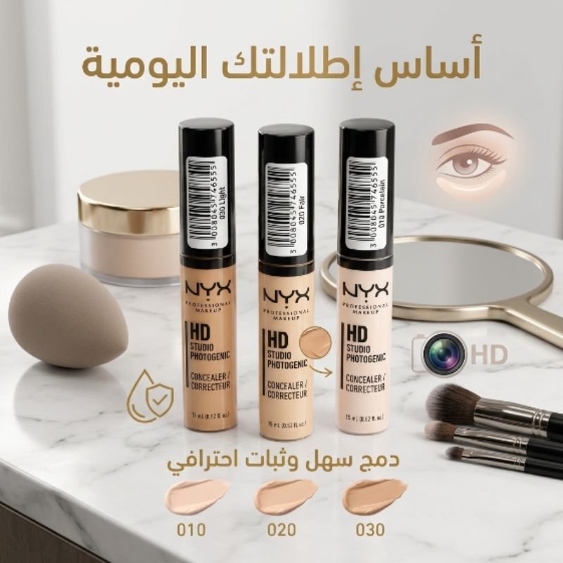 NYX Concealer جميع الدرجات