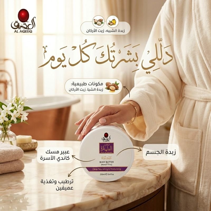 رائحة زبدة مسك الطهارة