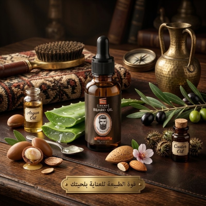 مكونات زيت اللحية