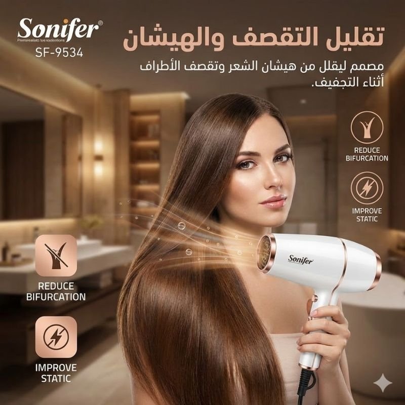 تقنية التوزيع الحراري لحماية الشعر